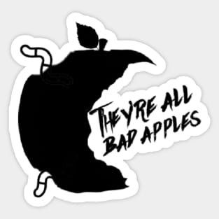 ACAB bad apples Sticker